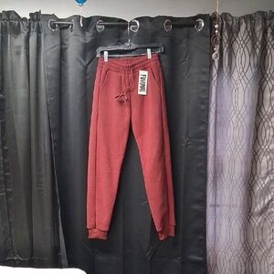 Women's Red Joggers